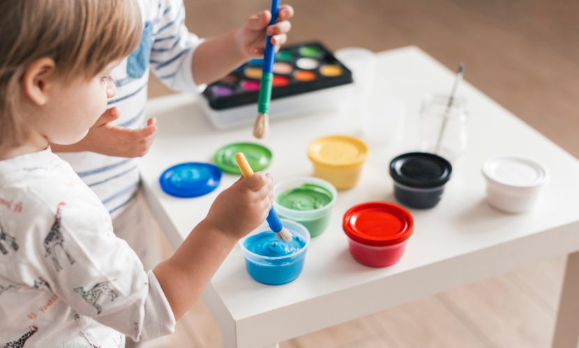 Las artes plásticas para niños, herramientas geniales de aprendizaje